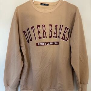 Outer Banks North Carolina Beige Sweatshirt